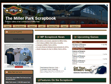 Tablet Screenshot of millerparkscrapbook.org